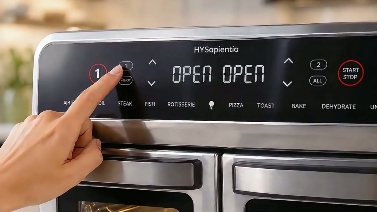 Air fryer ecommerce product video frame